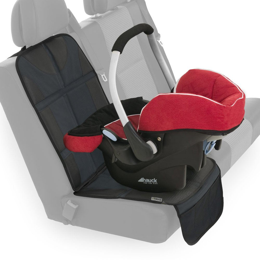 Hauck 2-Piece Sit On Me Cushion Set Black Grey Age-0-3 Months