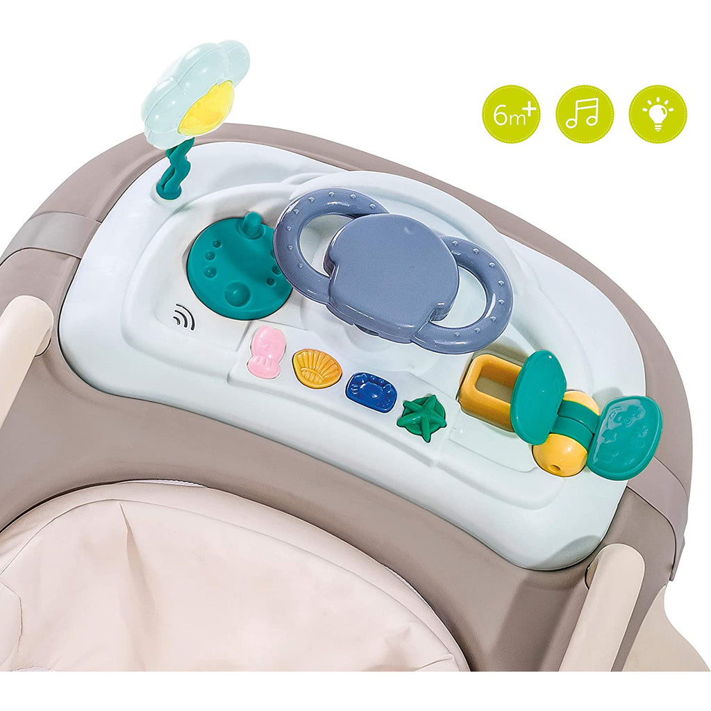 Hauck 2 In 1 Walker with Friends Grey Age- 6 Months & Above