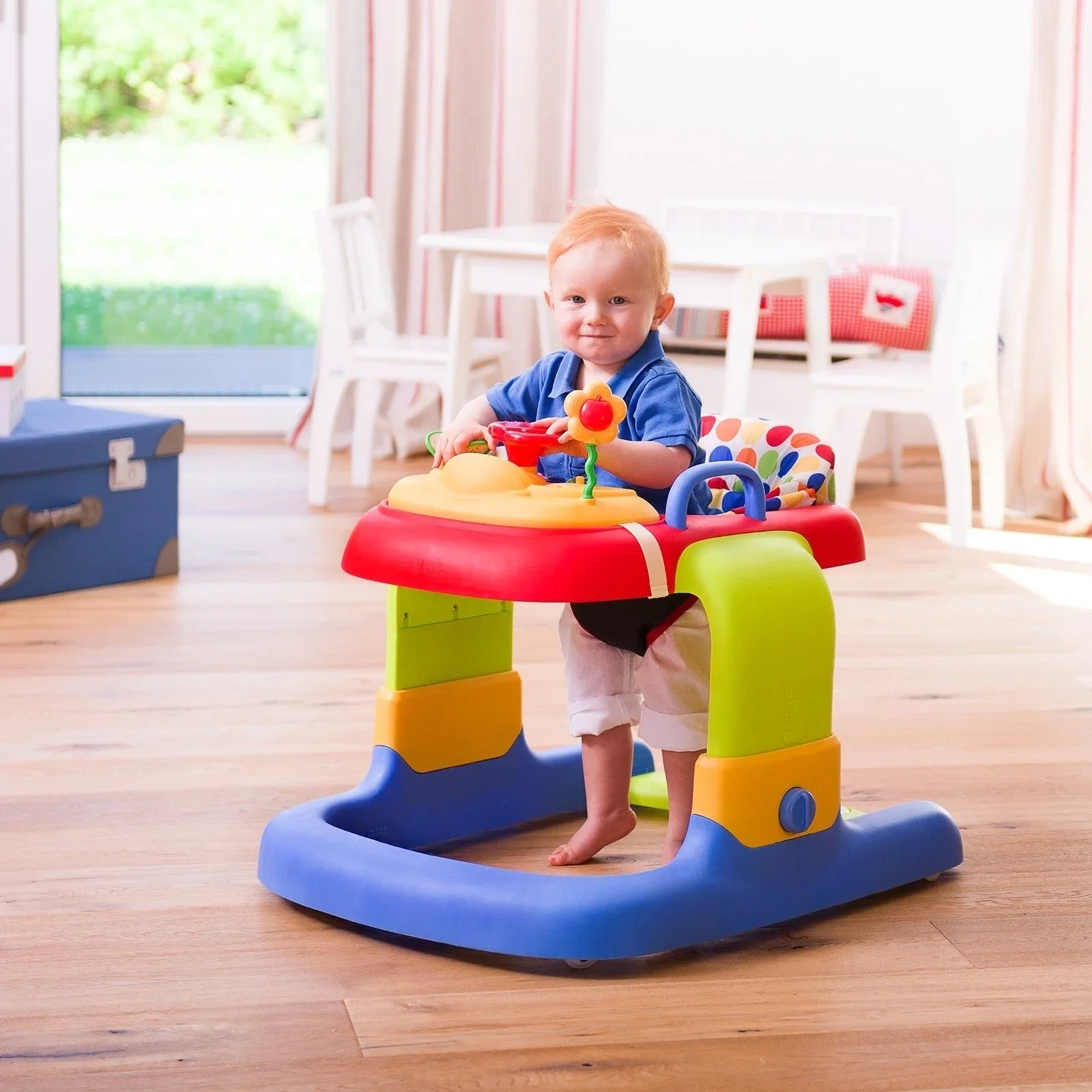 hauck walker Hauck 2 in 1 Baby Walker Friends Age-6 Months & Above