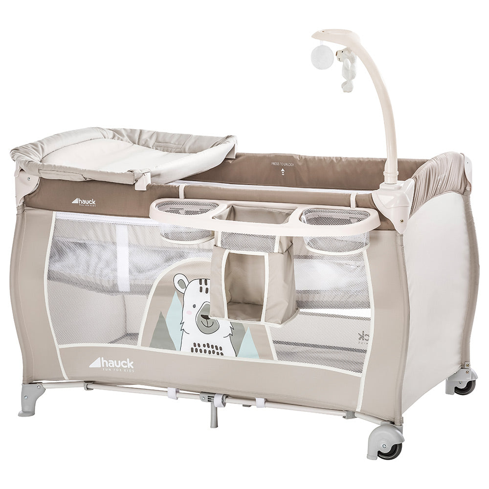 Hauck Baby Center Friend Beige Age Newborn Above Peekaboo