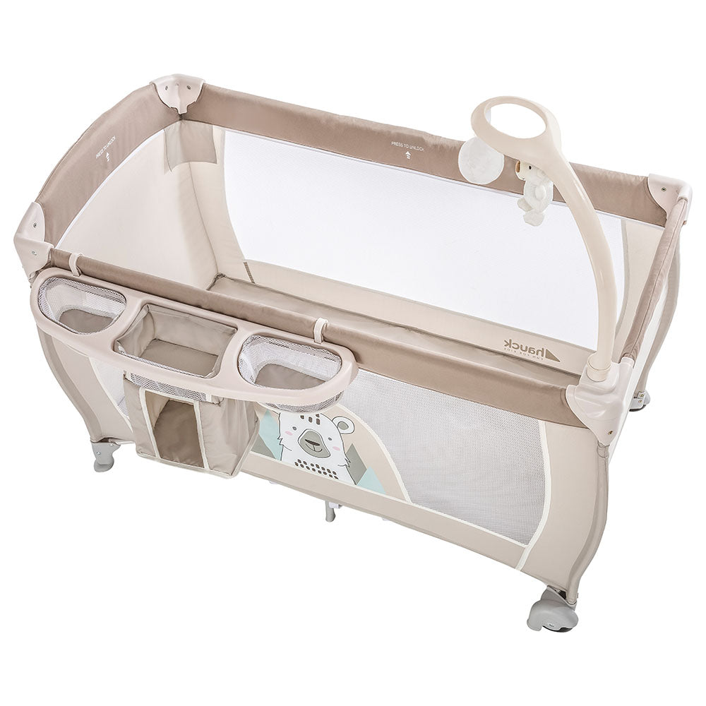 Hauck Baby Center Friend Beige Age Newborn Above Peekaboo