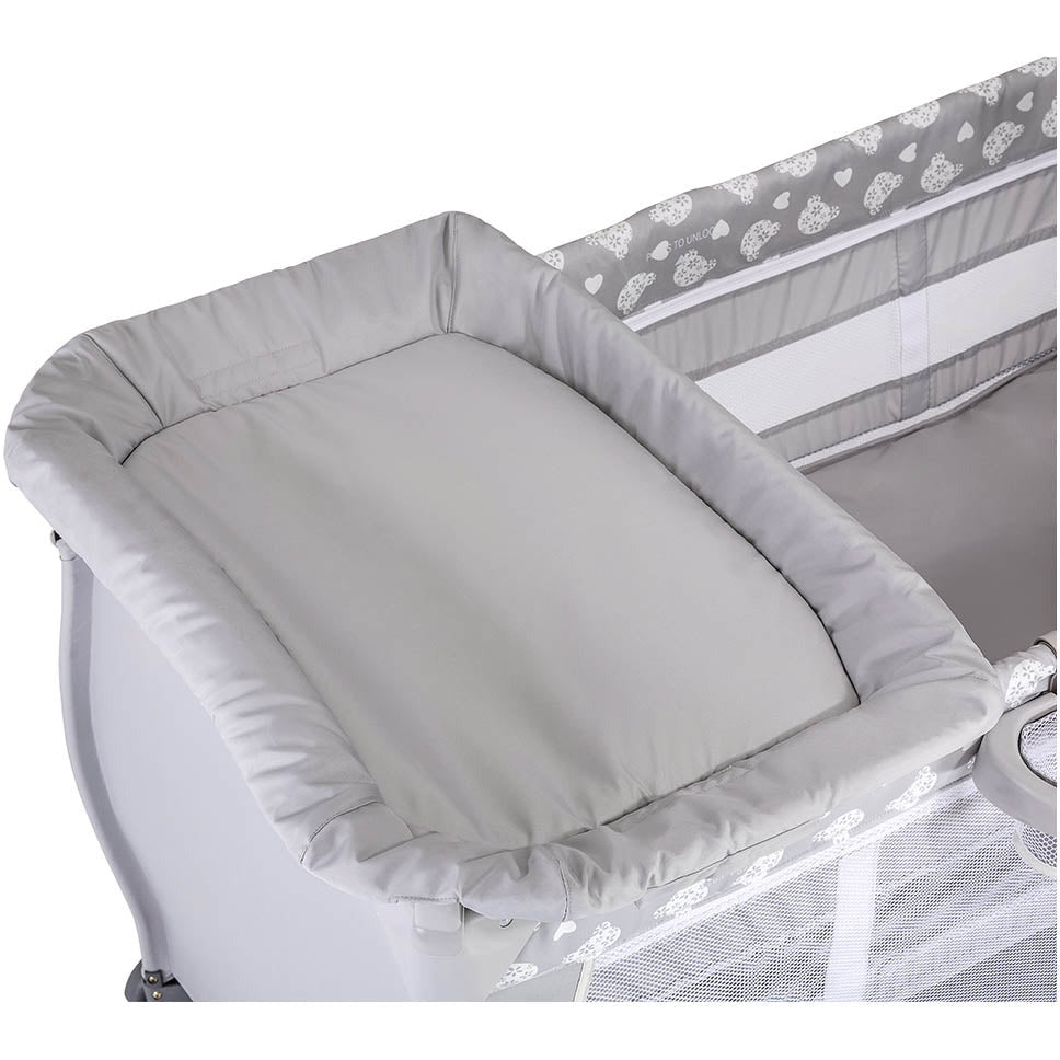 Hauck Baby Center Teddy Grey Age-Newborn & Above
