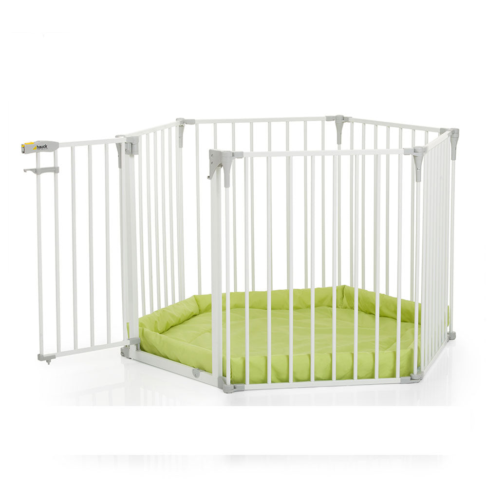Hauck Baby Park Stair Safety Gate Home Playpen Child Protection Play Mat White Age-0-3 Months