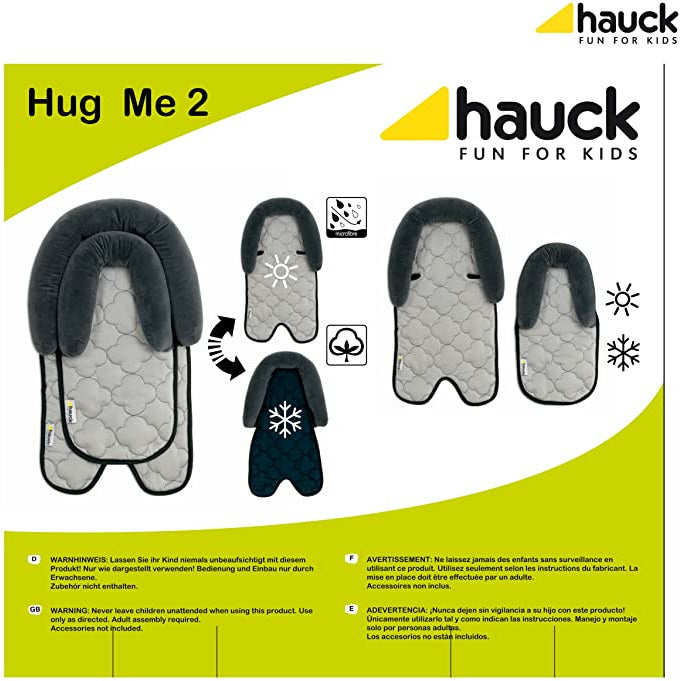 Hauck Car Seat Head Protector Black Age-0-3 Months
