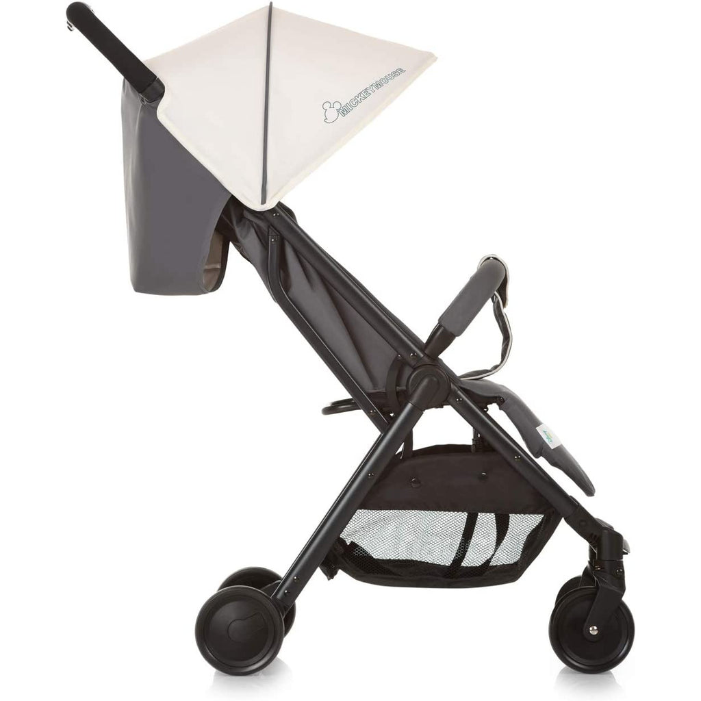 Hauck Disney Shopper Swift Plus Stroller Mickey Cool Vibes Grey/Black Age- Newborn & Above (Holds upto 15 Kgs)