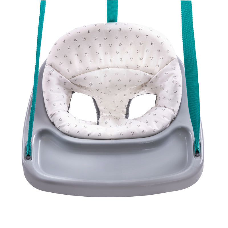 Hauck Hearts
 Jump Door Bouncer Grey/White Age- 6 Months upto 12 kg