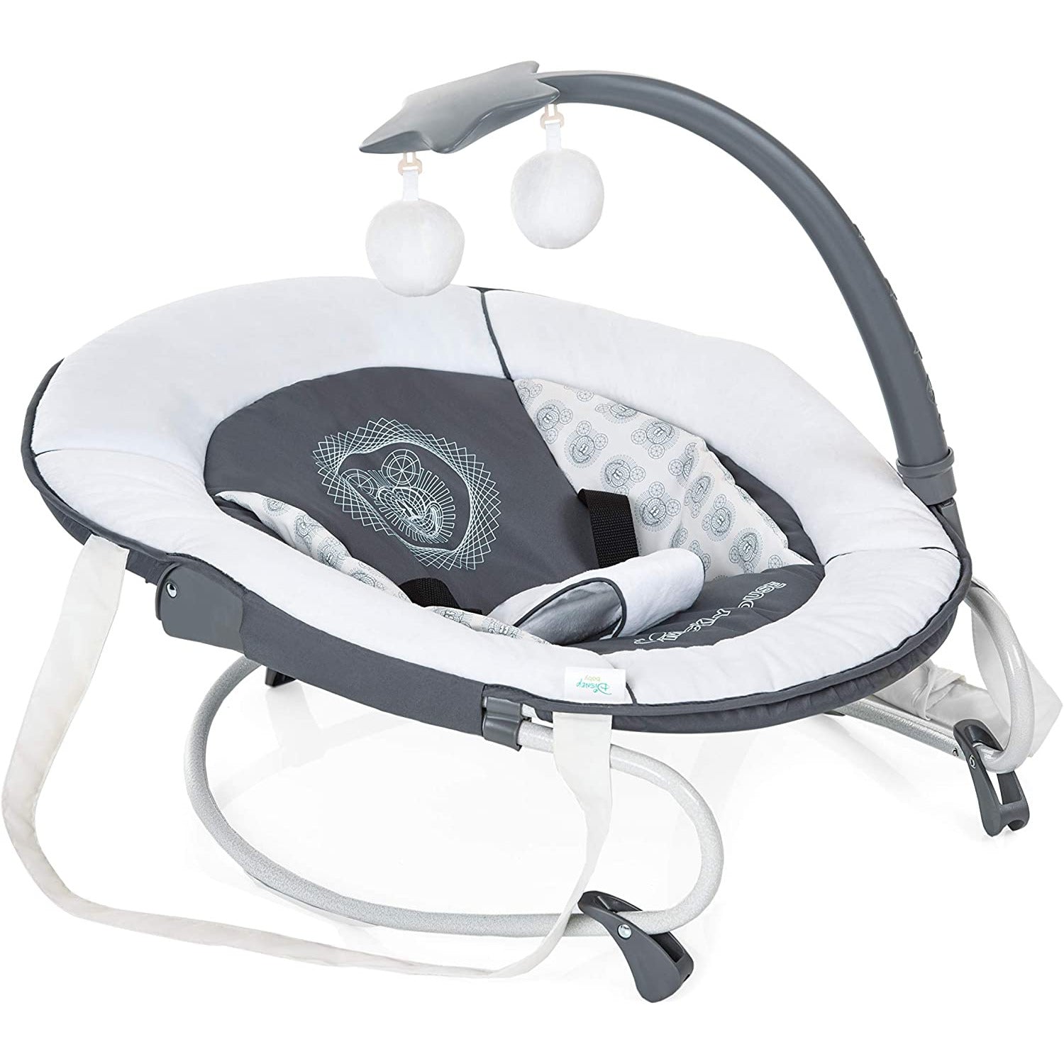 Hauck Leisure Mickey Cool Vibes Baby Bouncer Grey White Age