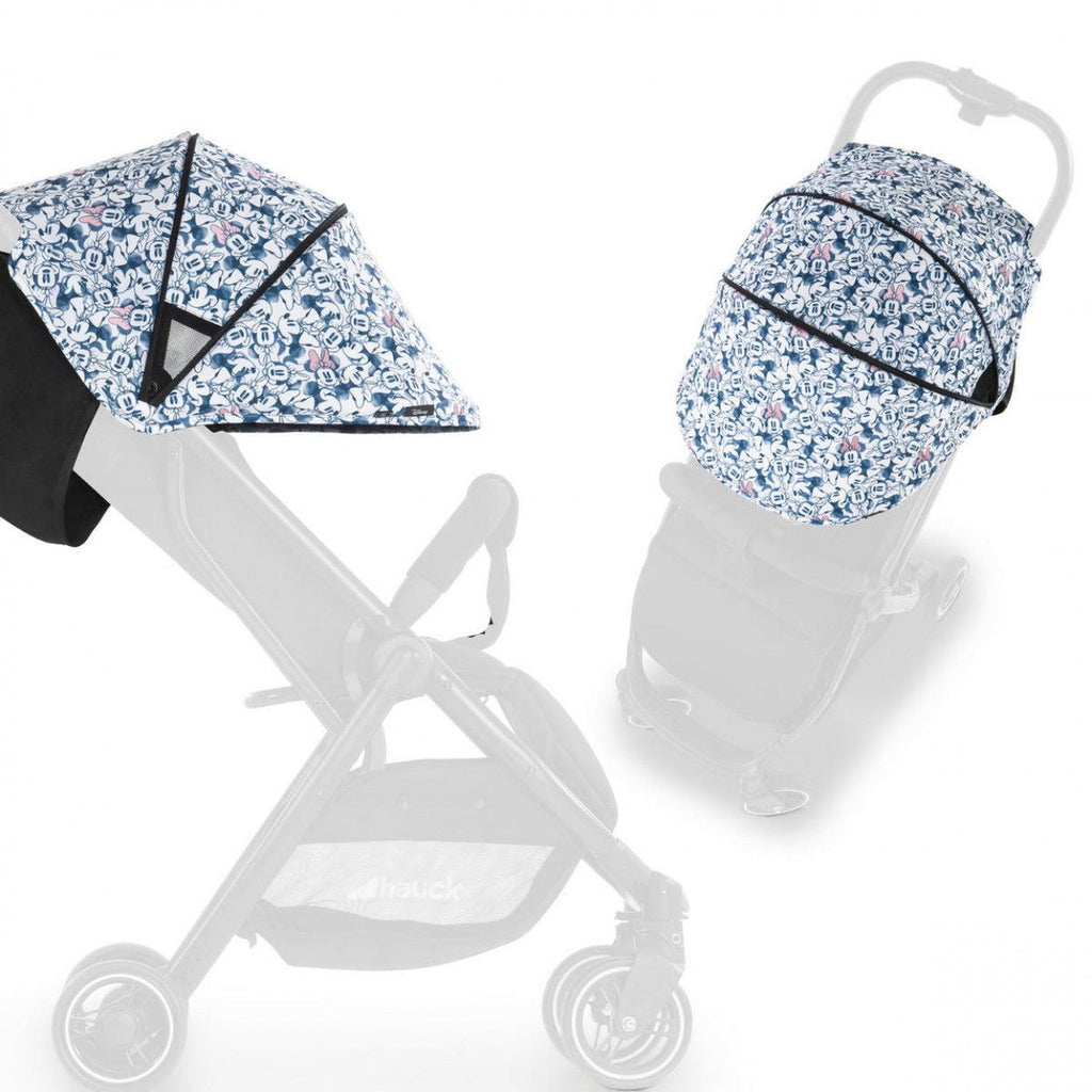 Hauck Minnie Swift X Stroller Canopy/Shed White Age- Newborn & Above