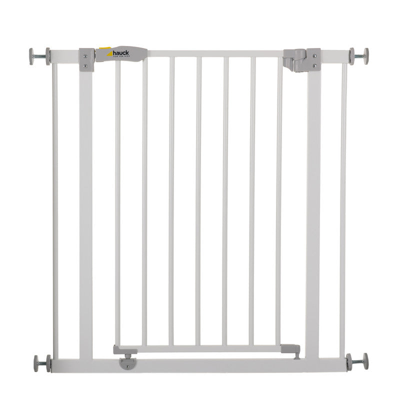 Hauck Open'N Stop Safety, Safety Gate 75-80cm White Age- 6 Months & Above