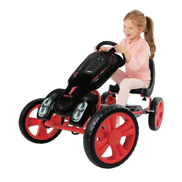Hauck Racer   Go Kart Red Age  3 Years & Above (Holds upto 50 kgs)