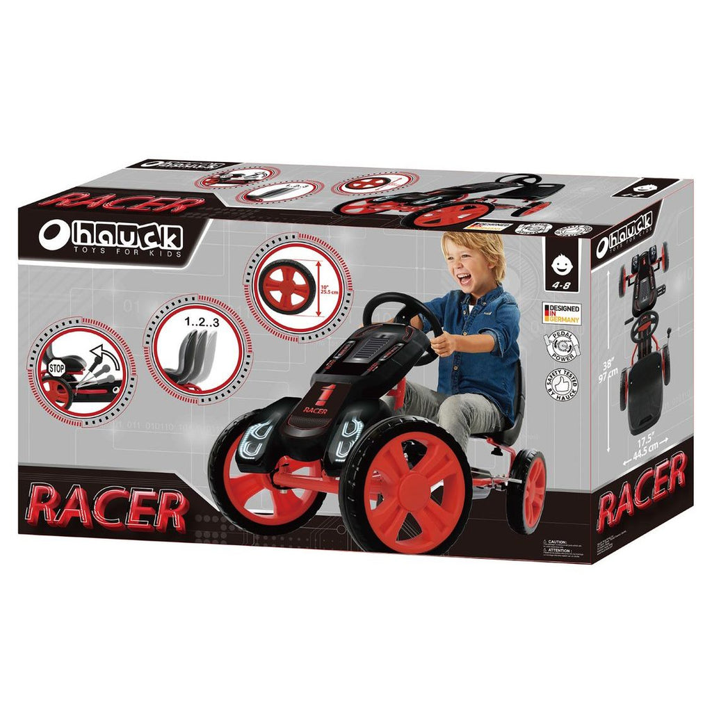 Hauck Racer   Go Kart Red Age  3 Years & Above (Holds upto 50 kgs)