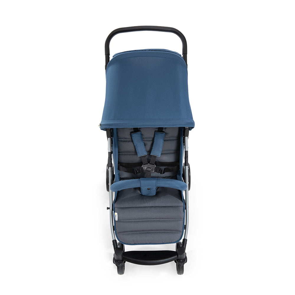 Hauck Rapid 4 Pram Pushchair Buggy Stroller Denim Grey Age-Newborn & Above