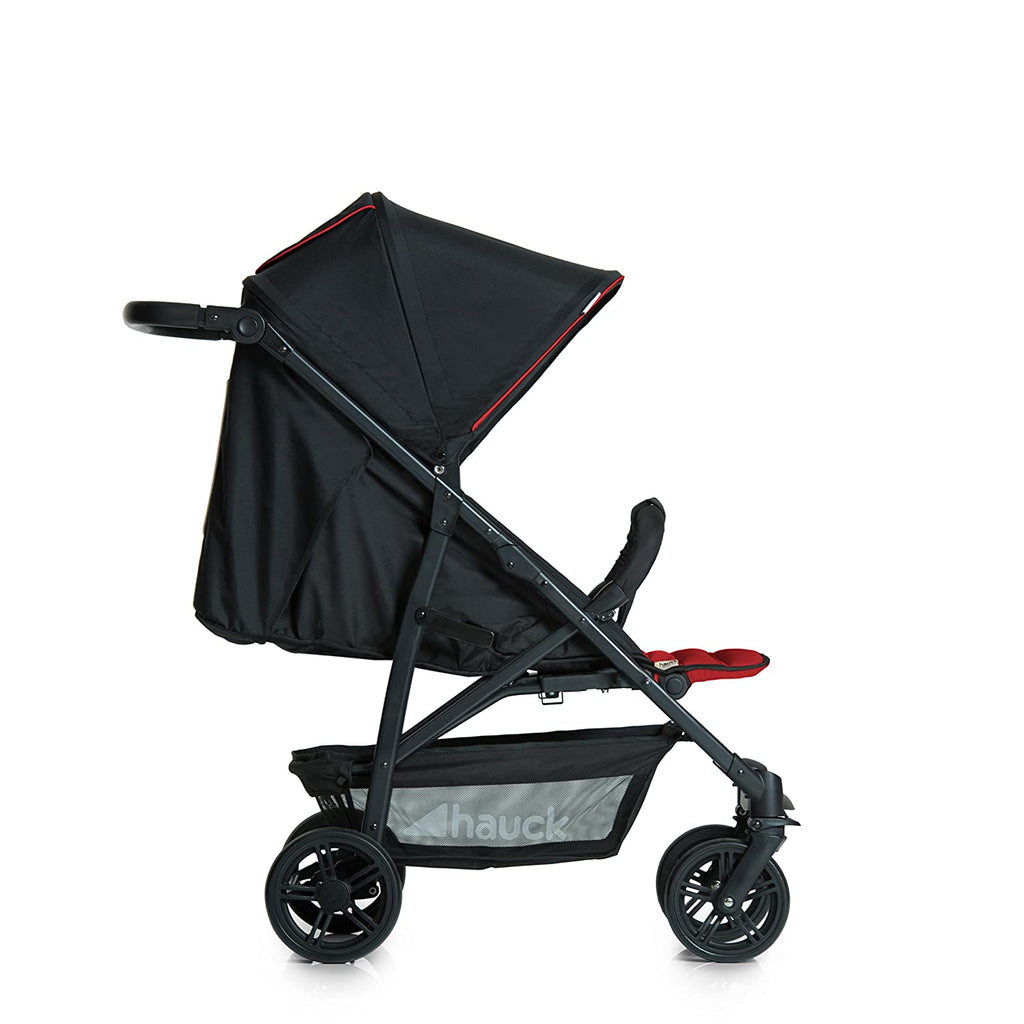 Hauck Rapid 4 Stroller With Front Safety Bar Caviar Tango Age-0-3 Months