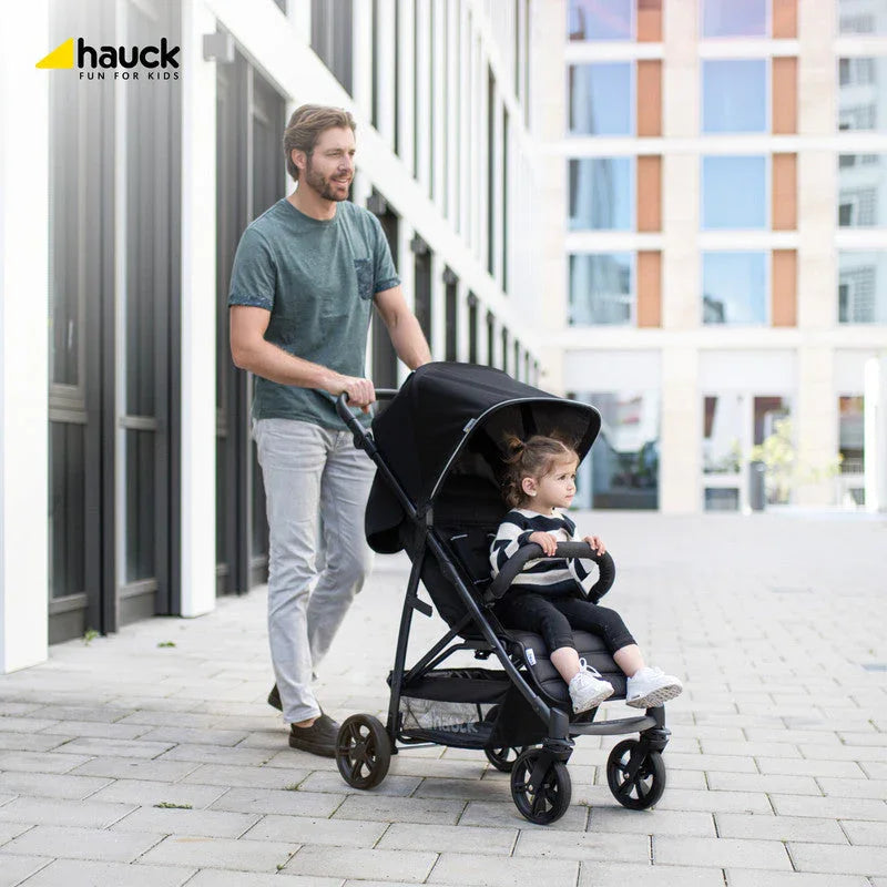 Hauck Rapid 4 Stroller With Front Safety Bar Petrol Green /Black Age ...