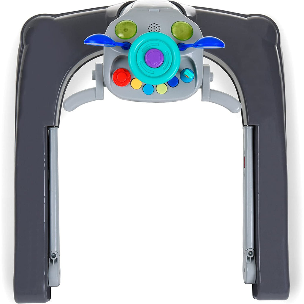 Hauck Ride On 1 - 2 - 3 Walker Grey Age- 6 Months to 18 Months