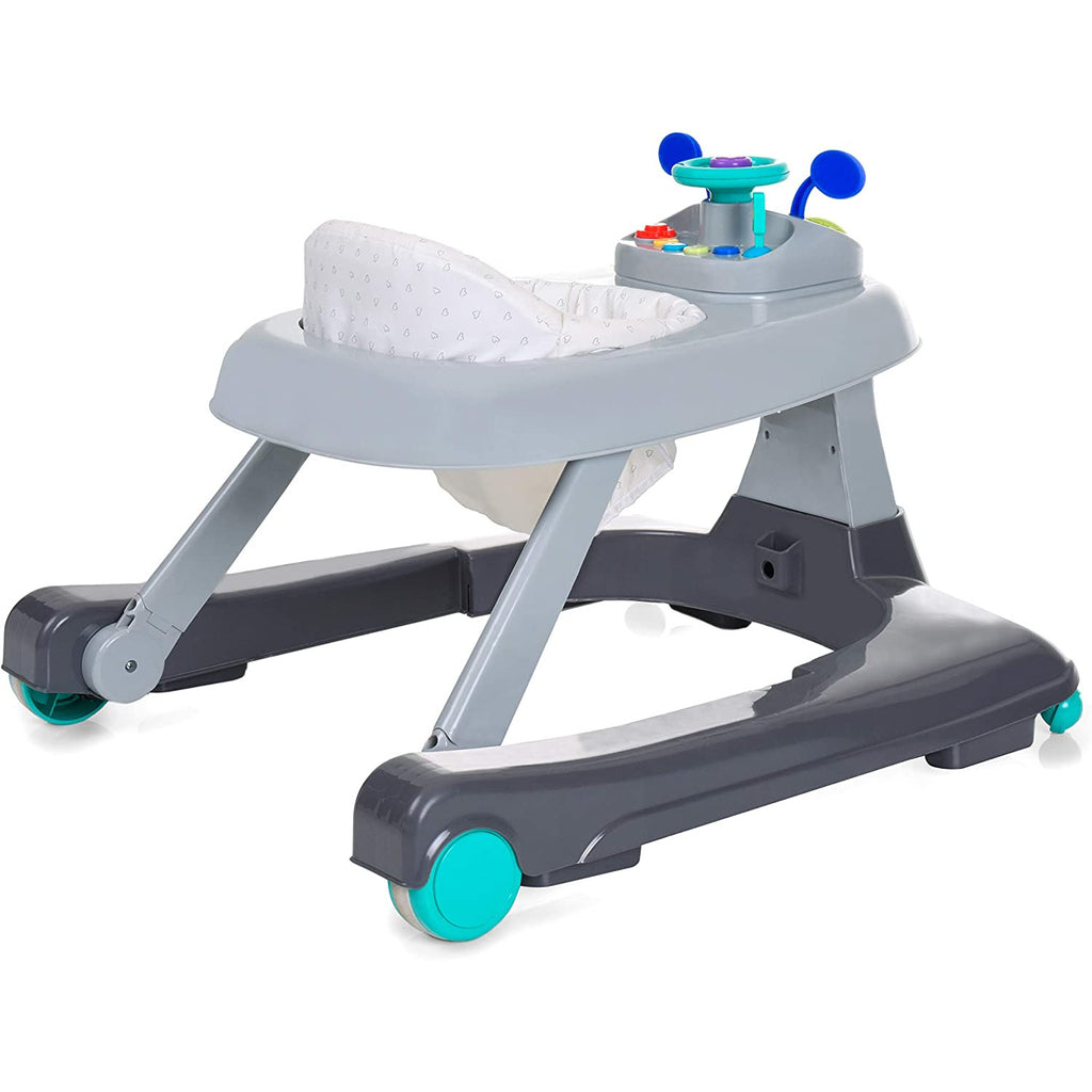Hauck Ride On 1 - 2 - 3 Walker Grey Age- 6 Months to 18 Months