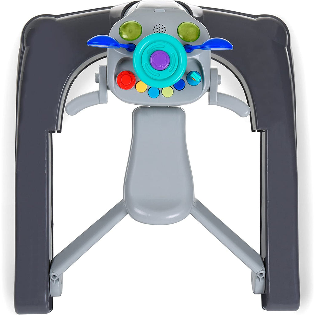 Hauck Ride On 1 - 2 - 3 Walker Grey Age- 6 Months to 18 Months