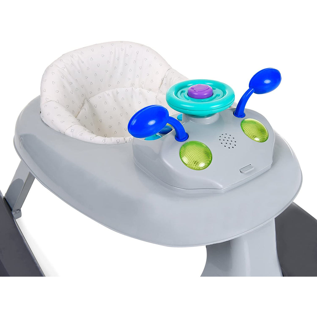 Hauck Ride On 1 - 2 - 3 Walker Grey Age- 6 Months to 18 Months