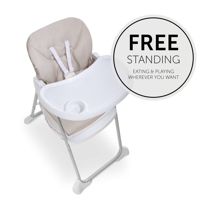 Hauck Sit N Fold Feeding Chair Beige Age  6 Months & Above