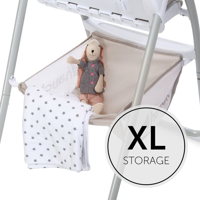 Hauck Sit N Fold Feeding Chair Beige Age  6 Months & Above