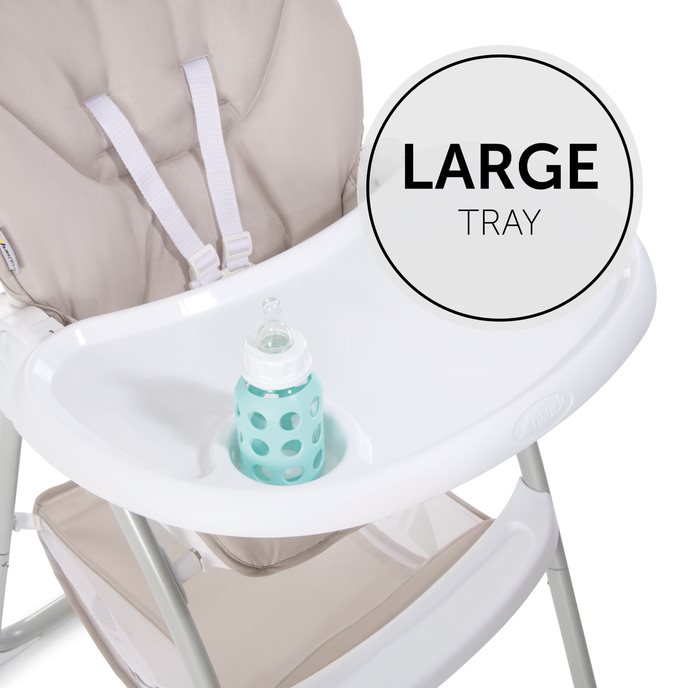Hauck Sit N Fold Feeding Chair Beige Age  6 Months & Above