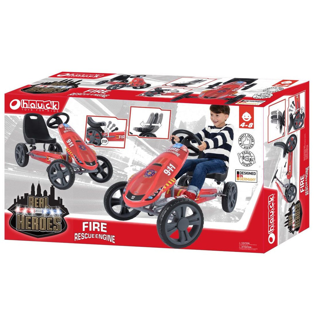 Hauck Speedster  Go Kart / Fire Engine Age  3 Years & Above (Holds upto 50 kgs)