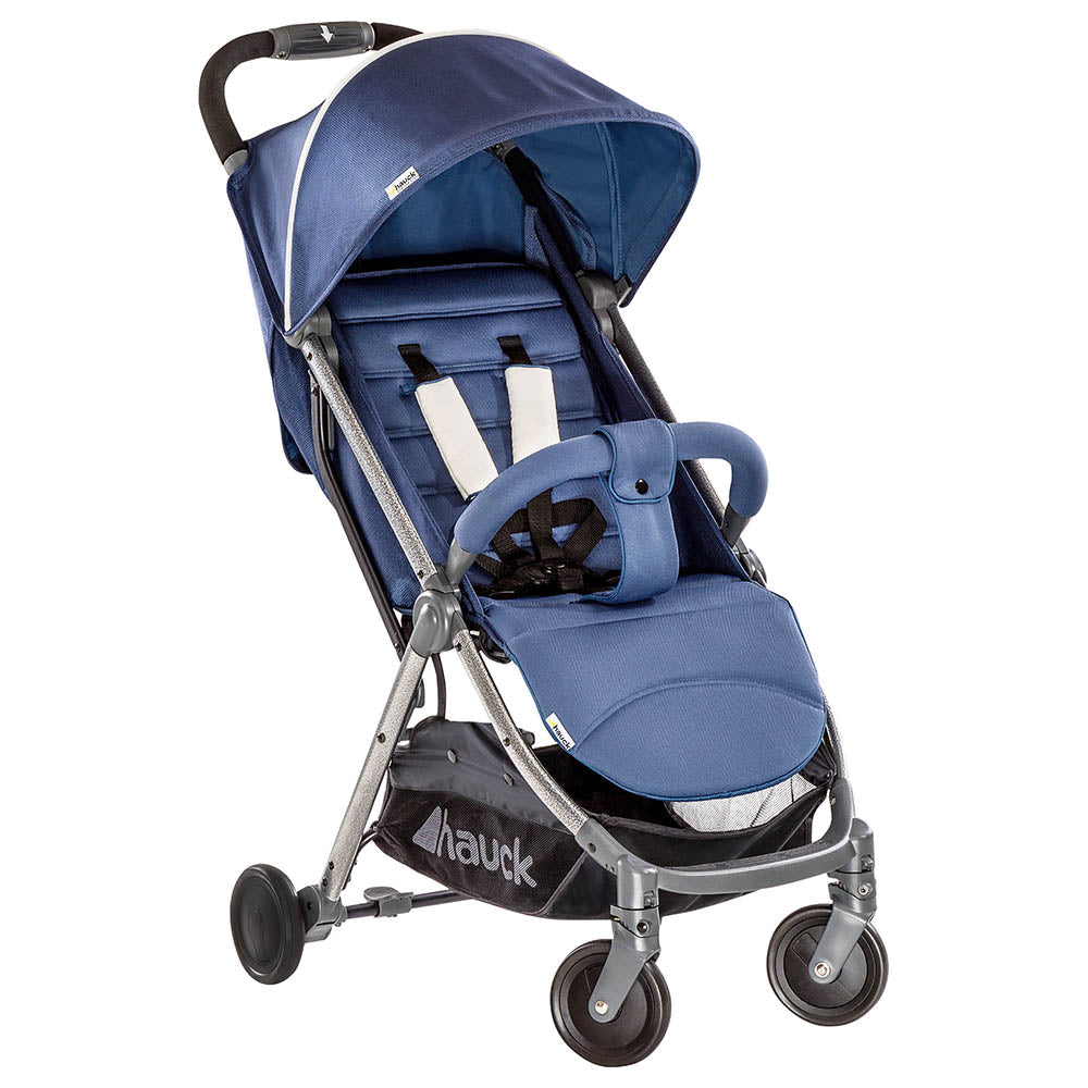 Hauck Swift Plus Lightweight Pushchair Stroller Holding upto 18 Kg Denim Blue Age-Newborn-&-Above