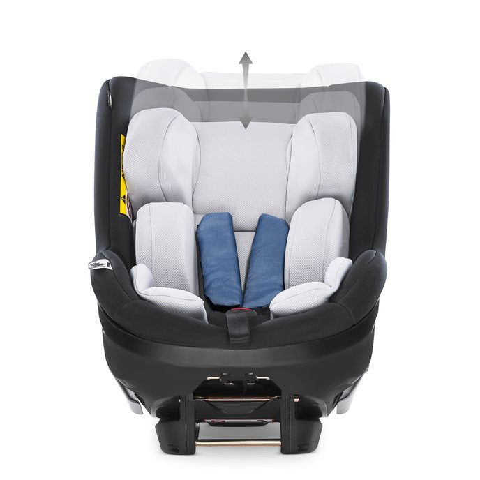 Hauck iPro Kids Car Seat Denim Age  Newborn upto 5 Years (Body Size from 40 cm till 105 cm)