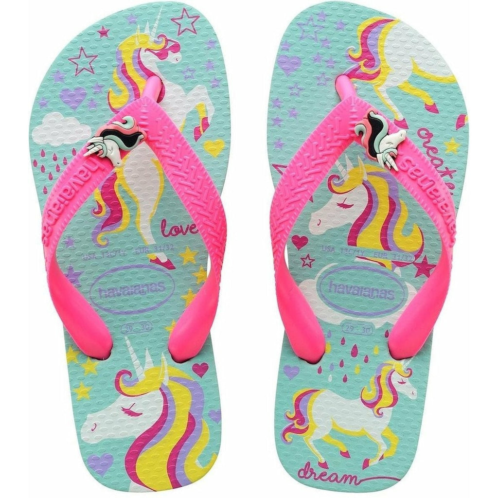Havaianas Fantasy Unicorn Blue/Pink Size 23/24