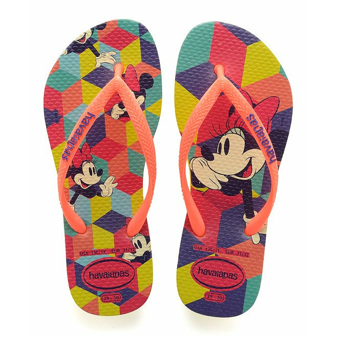 Havaianas Kids Disney Minnie Neon Yellow 4130287/9