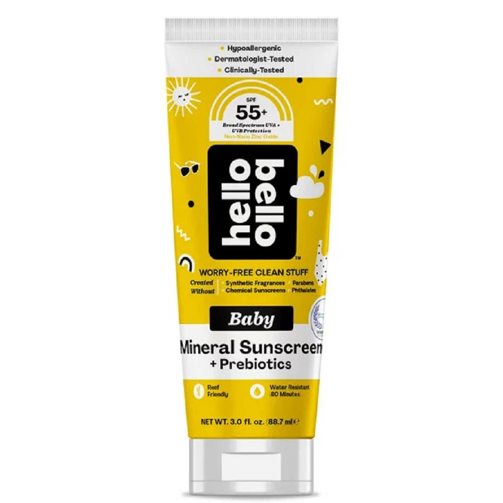 Hello Bello Mineral SPF 55+ Sunscreen Lotion  Age- Newborn & Above