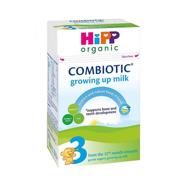 Hipp Organic Combiotic Formula Growing up Milk No.3-600gm Age-12 Months & Above