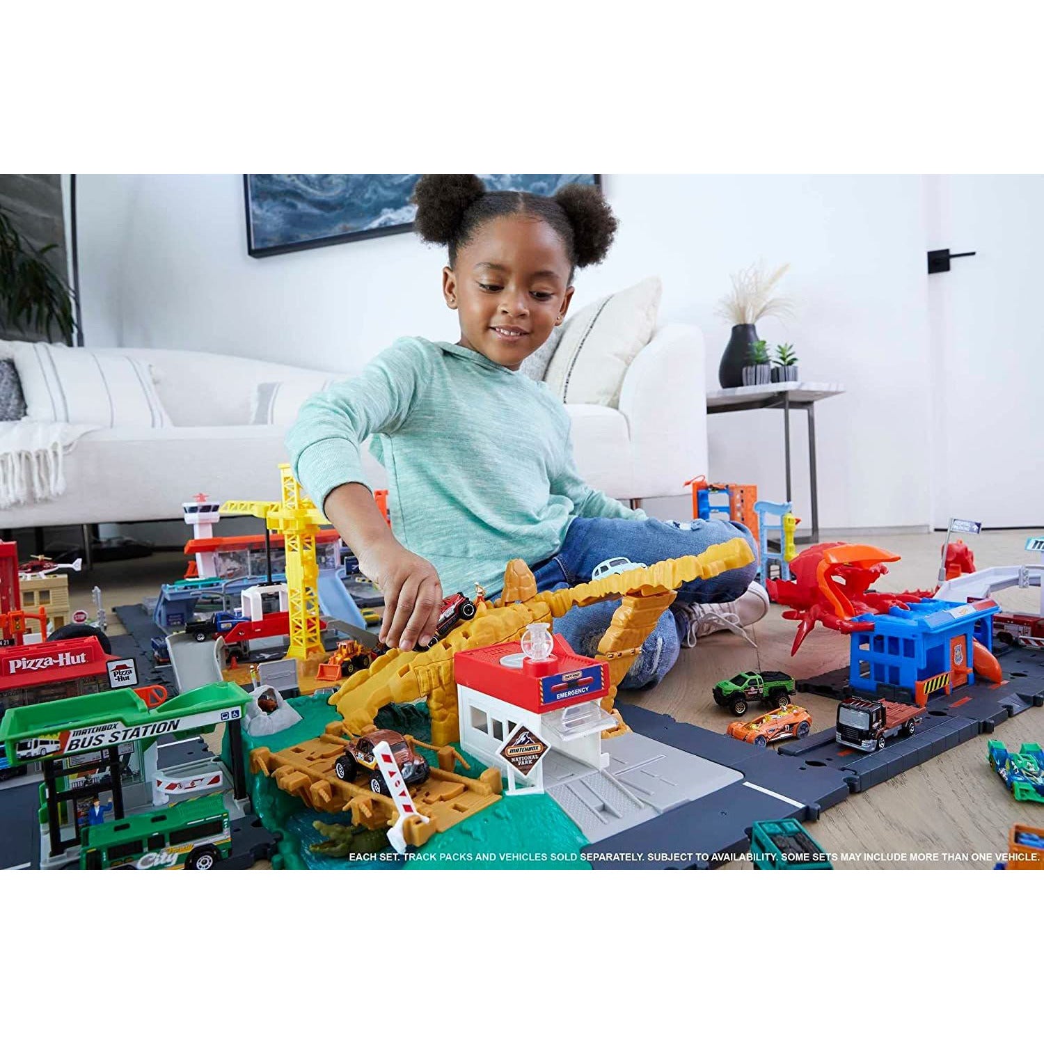 Car park playset top