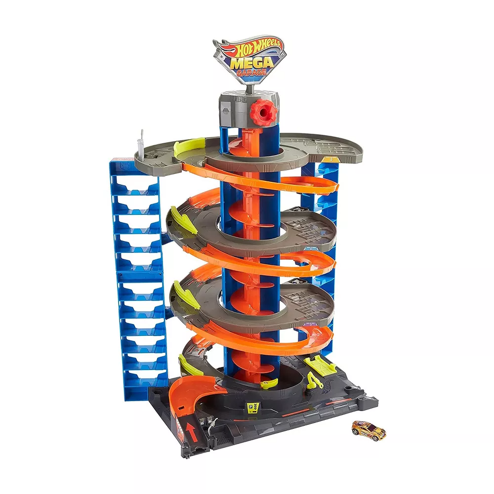 Hot wheels mega best sale auto garage playset