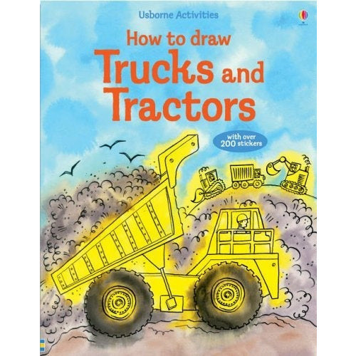 How to Draw Trucks and Tractors Paperback