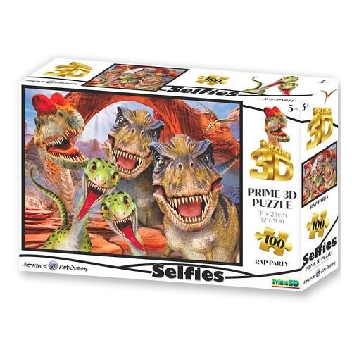 Howard Robinson Rap Party Selfie 3D Puzzle 100 Pieces Age-5 Years & Above