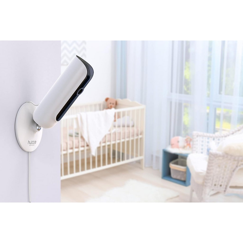 Hubble   Connected Fam Cam Smart Wi Fi HD Baby Monitor White Age Newborn & Above