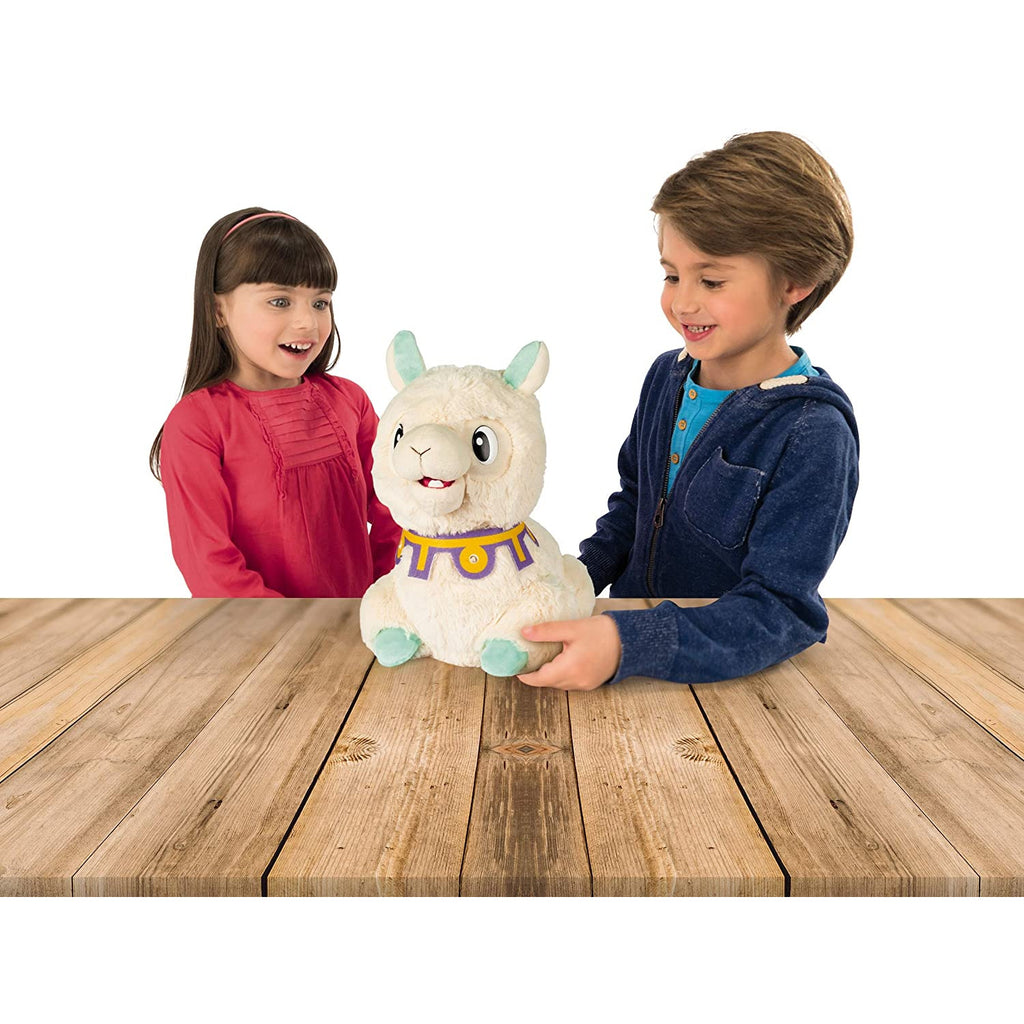 IMC Toys Spitzy The Funny Llama Interactive Plush Toy  Multicolor Age- 18 Months & Above 