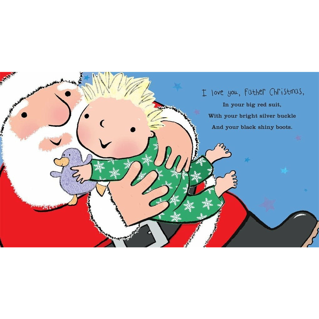 I Love You, Father Christmas Padded Board Book