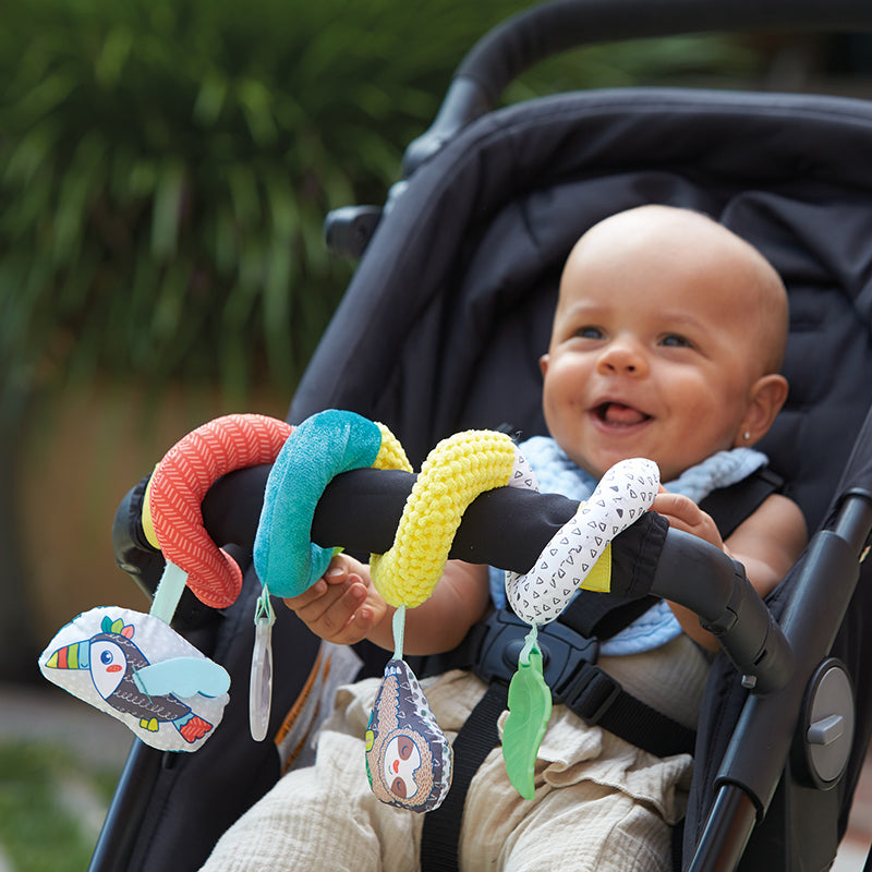 Infantino Bear Spiral Activity Toy Age- Newborn & Above