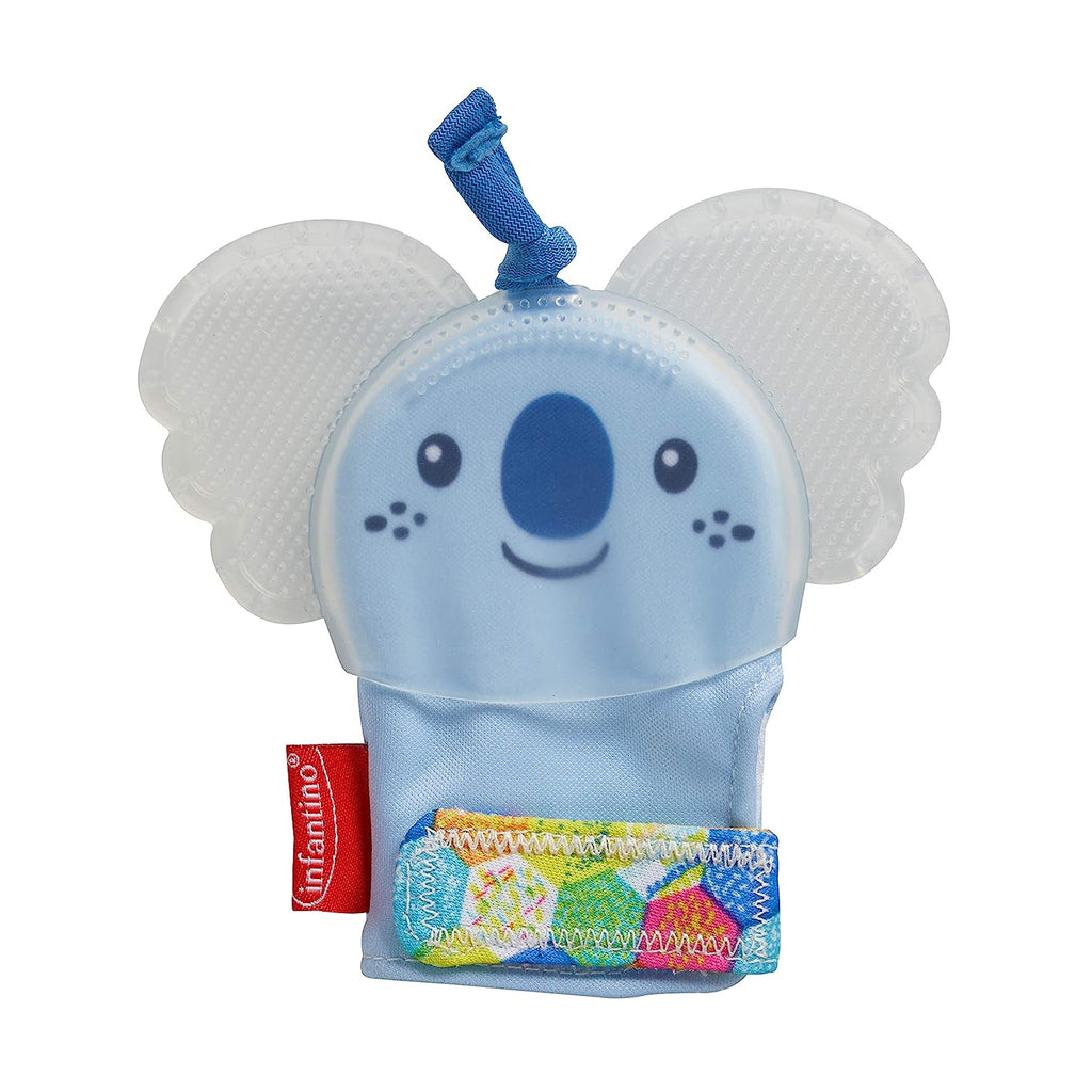 Infantino Crystal Clear Play & Teethe Mitten Multicolor Age- Newborn & Above