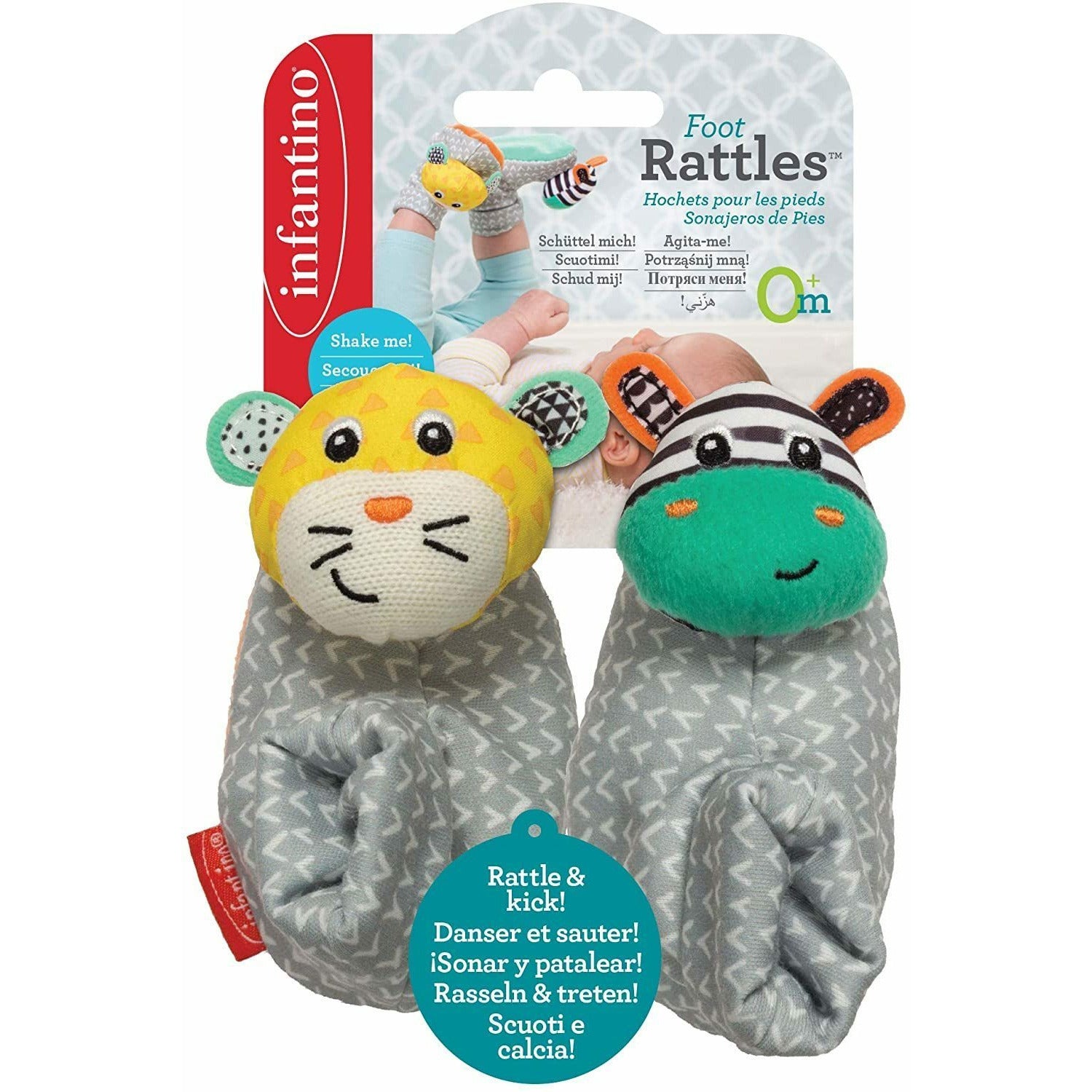 Infantino foot rattles store