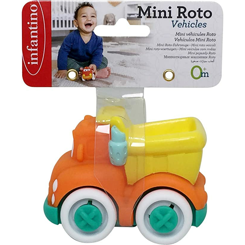 Infantino Grip and Roll Soft Wheels Car Age- 6 Months & Above