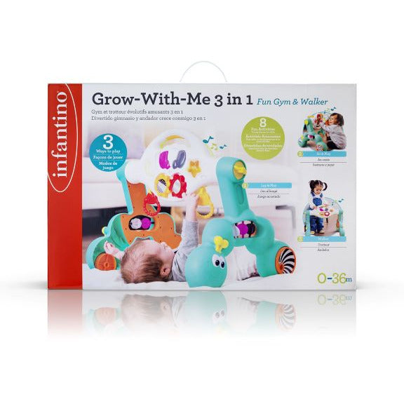 INFANTINO Grow with me Sensory 3-in-1 Walker : : Bébé et  Puériculture