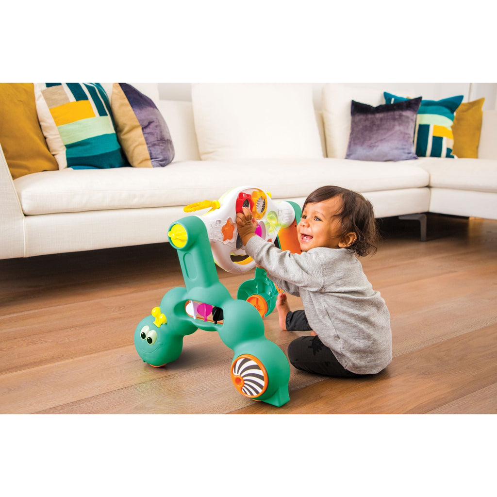 Infantino Grow-With-Me 3 In 1 Fun Gym & Walker Multicolor Age- Newborn to 36 Months