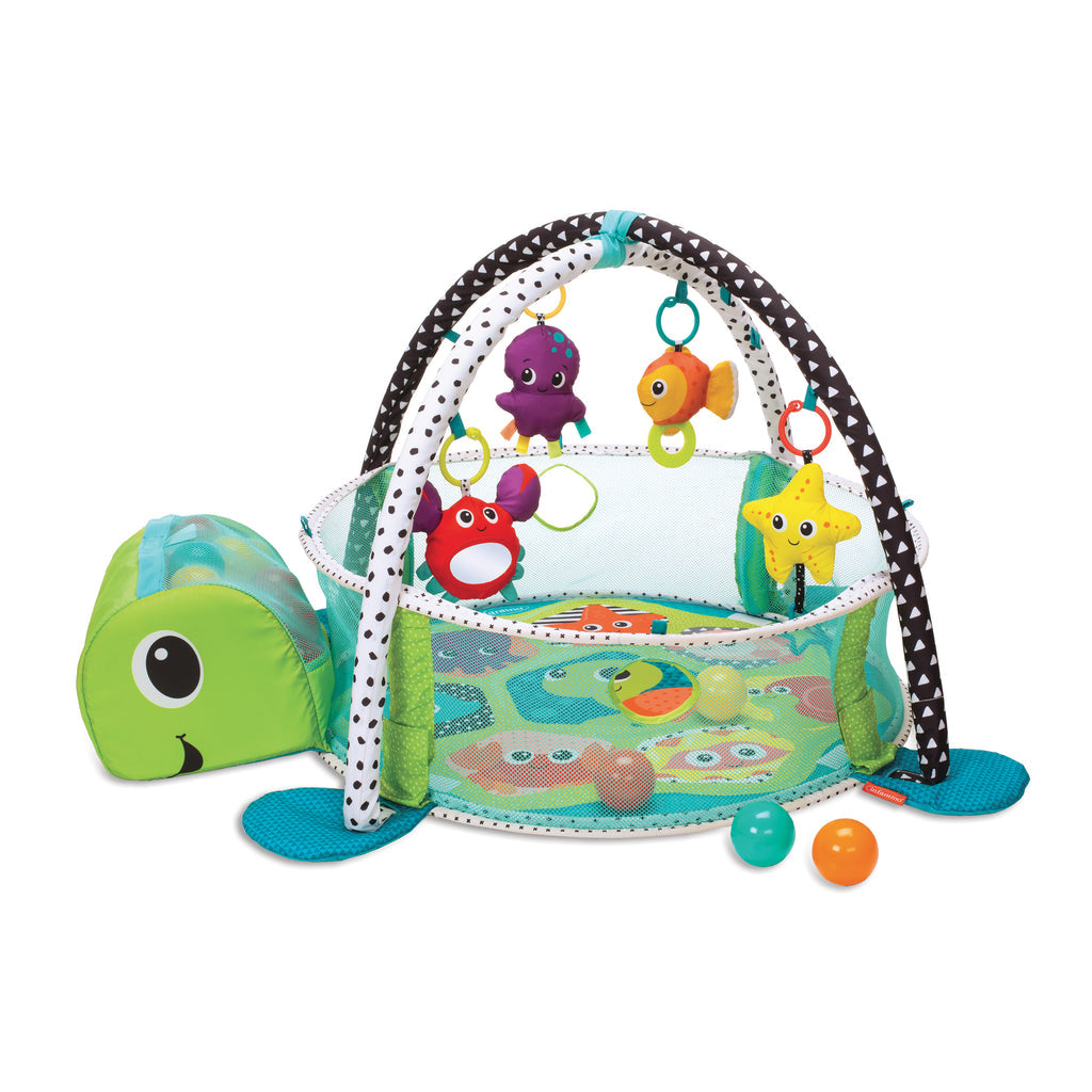 Infantino Grow-With-Me Activity Gym & Ball Pit Multicolor Age- Newborn & Above