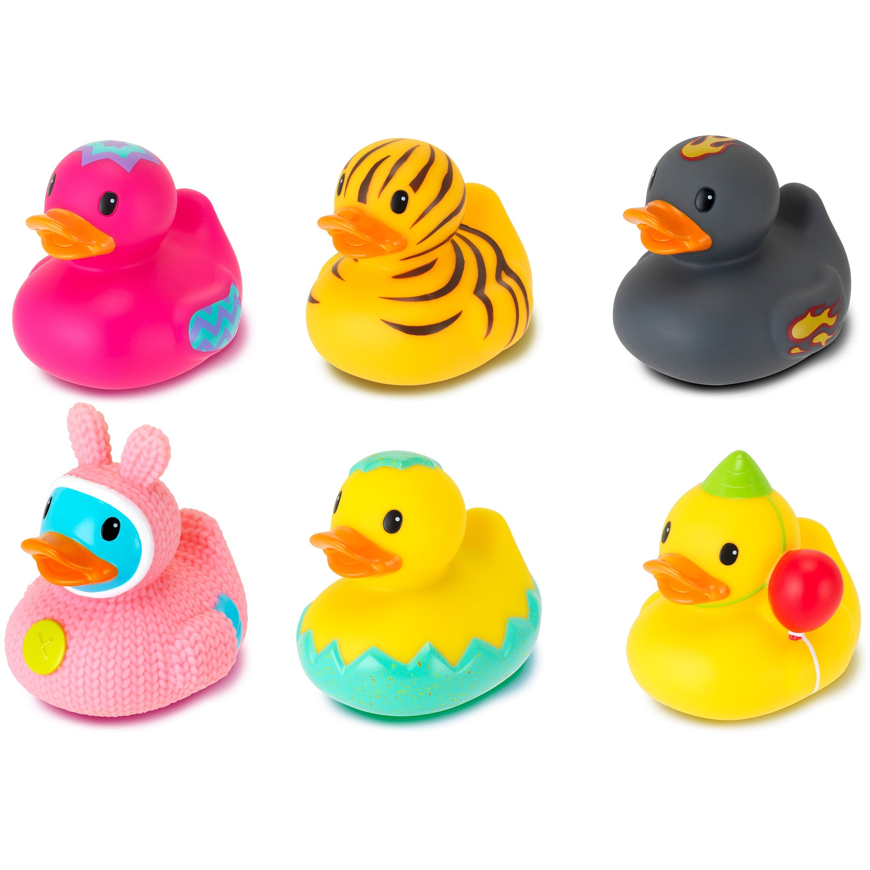 Infantino Bath Duck 6 styles Assorted 1 Piece Multicolor Age Newborn Above Peekaboo