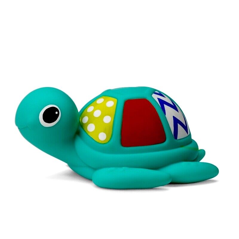 Infantino Jumbo Sea Squirt Turtle Blue Age- Newborn & Above