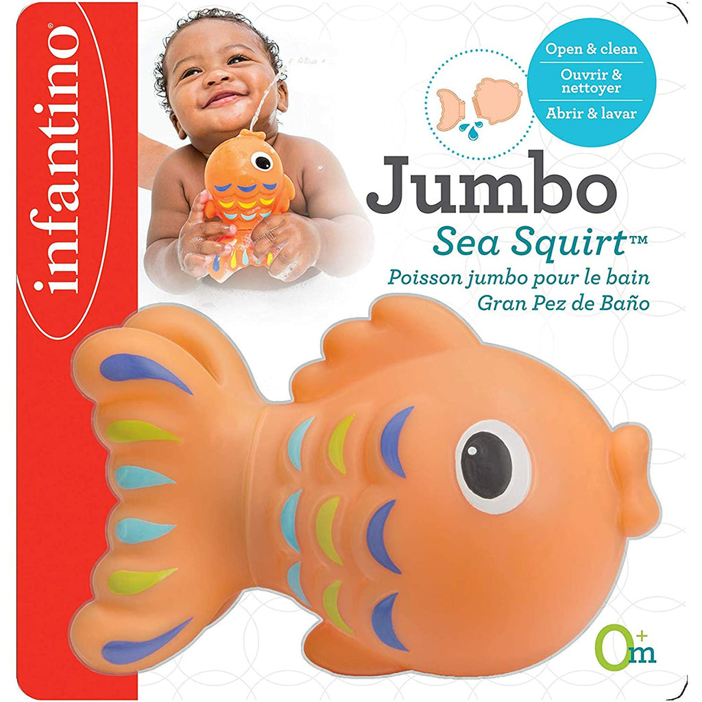 Infantino Jumbo Sea Squirt - Fish 0M+