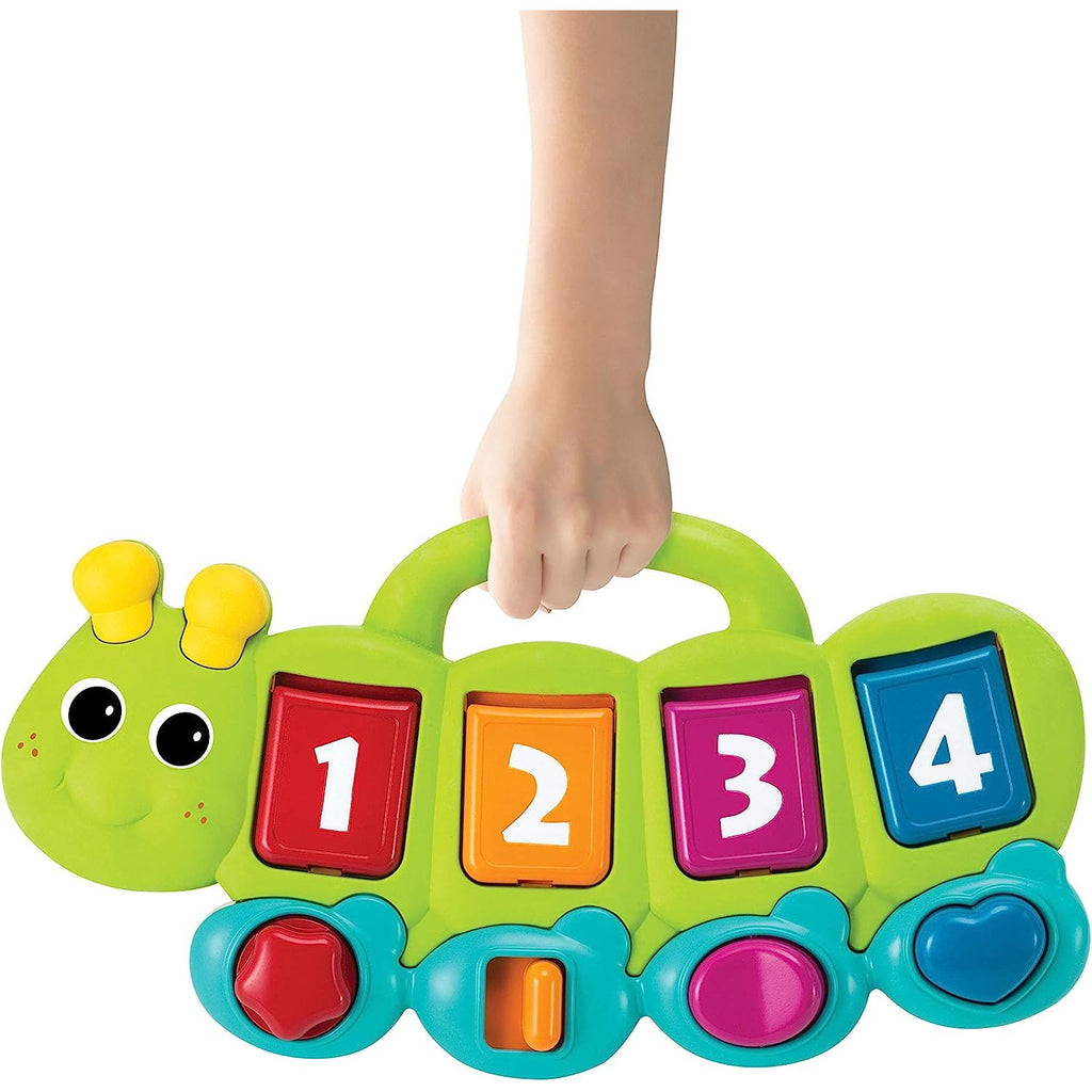 Infantino Light 'n Sound Pop Up Buddy Piano Multicolor Age- 10 Months & Above